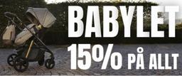 Baby V 15 % extra på outleten