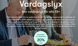 Tallink Silja 20 % på kryssning för 55+are