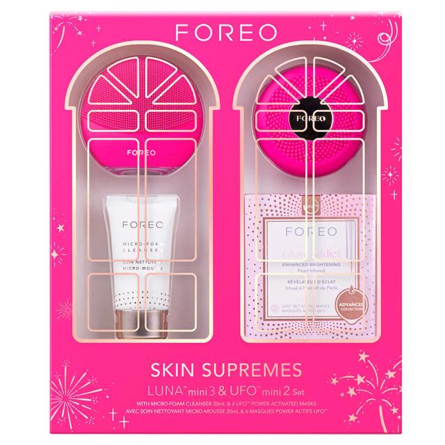 FOREO Fuchsia Mini Set: LUNA 3 & UFO 2