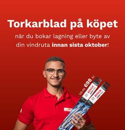 Carglass Torkarblad på köpet