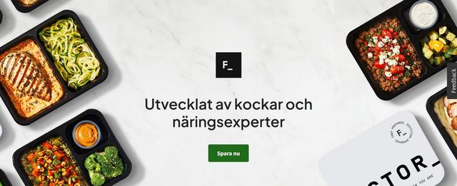 Factor meals: 40 % rabatt på måltider