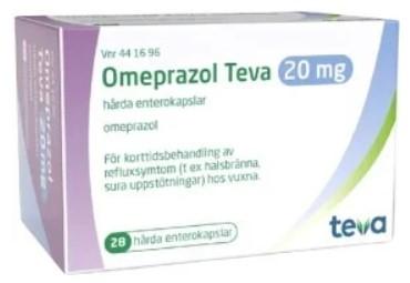 Omeprazol Teva 20 mg 28 Enterokapslar