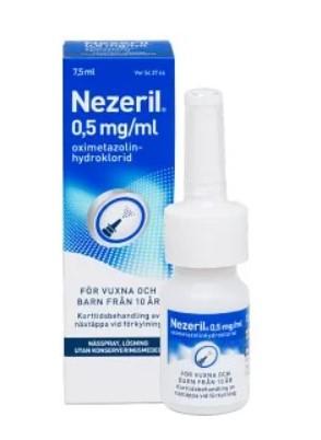 Nezeril Nässpray 0,5 mg/ml - 7,5ml