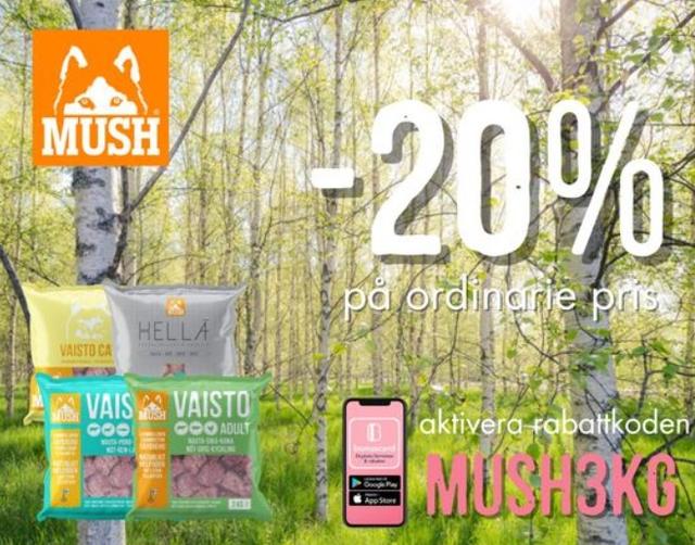20 % på MUSH