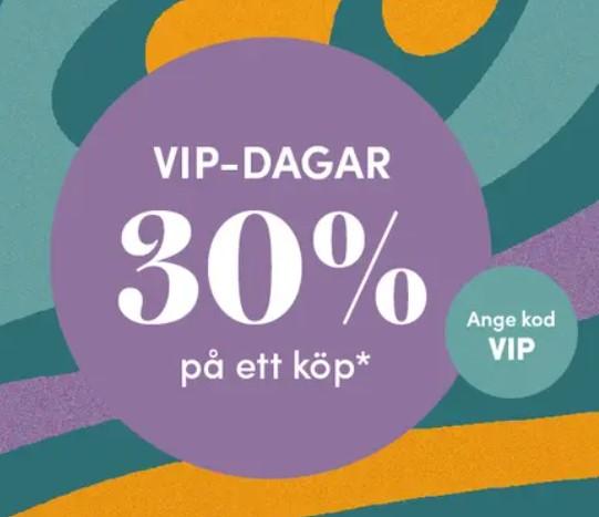 VIP-dagar för medlemmar  Gäller t.o.m. 27 september
