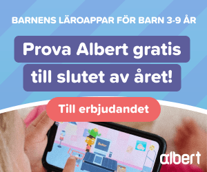 Prova Albert gratis året ut!