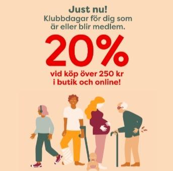 Kronans Apotek - 20% rabatt vid köp över 250 kr
