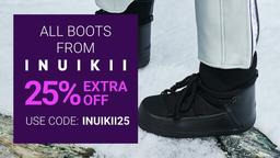 Footway 25 % på Inuikii
