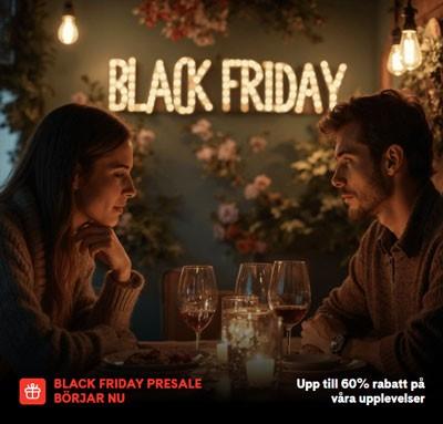 Black Weeks hos Upplevelse.com - upp till 60% rabatt