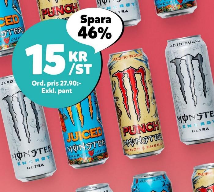 Monster för 15 kronor