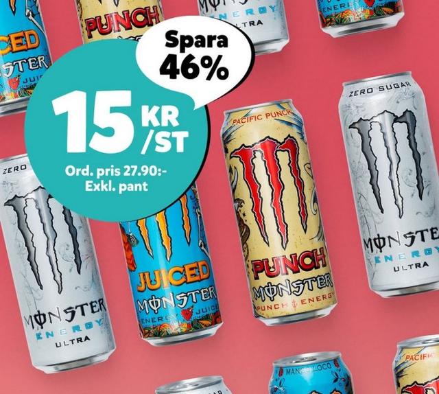 Monster för 15 kronor