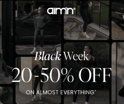 Black Week: Upp till 50% på Träningskläder!