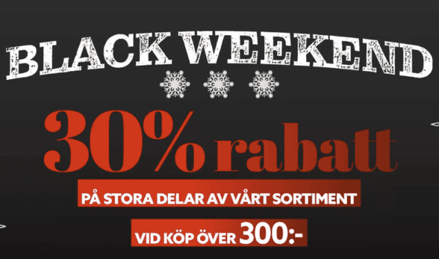Black Weekend hos Albrekts Guld
