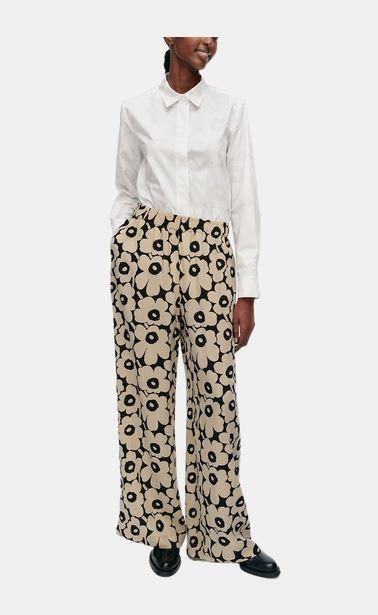 Marimekko Oanet Mini Unikko Beige Pants