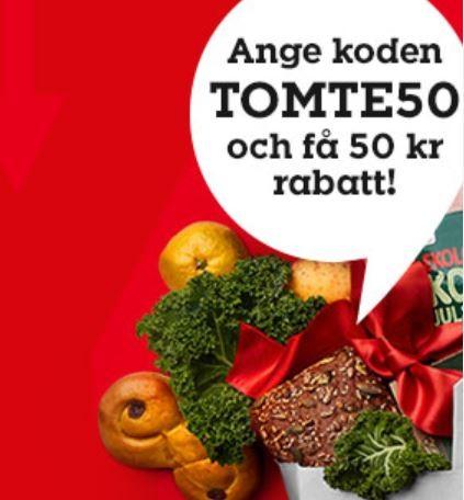 50 kr rabatt hos Willys