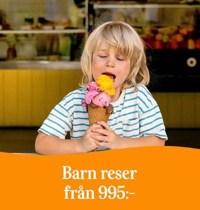 Barnsemester från 995 kr med Ving