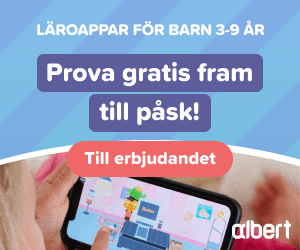 Prova Albert gratis fram till påsk!