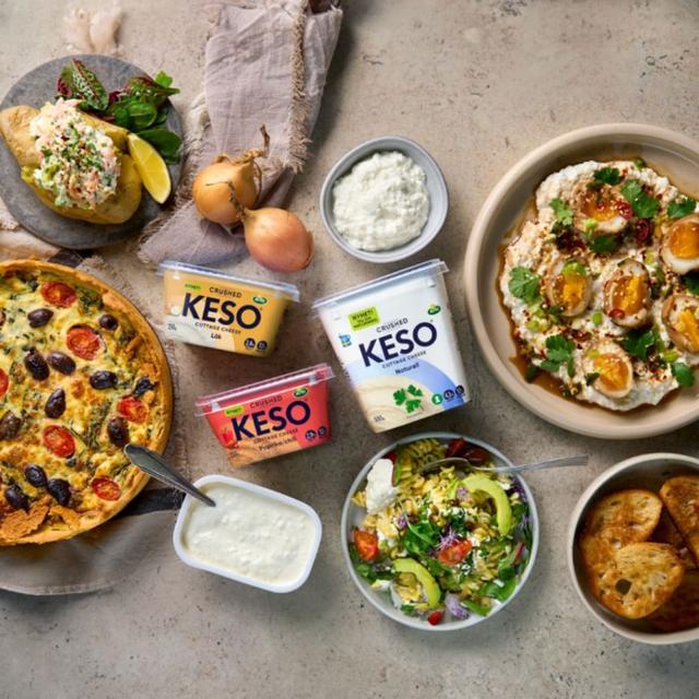 Få 10 kr cashback på KESO® Cottage cheese Crushed