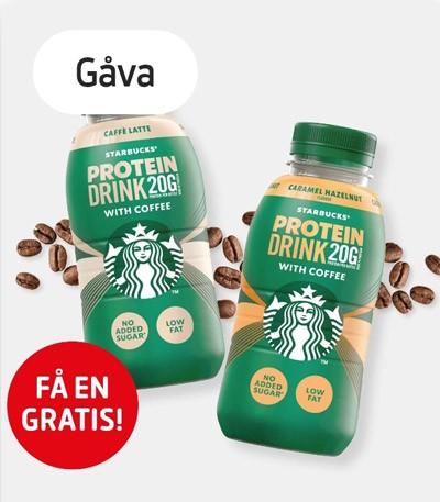 Gratis proteindryck från Starbucks