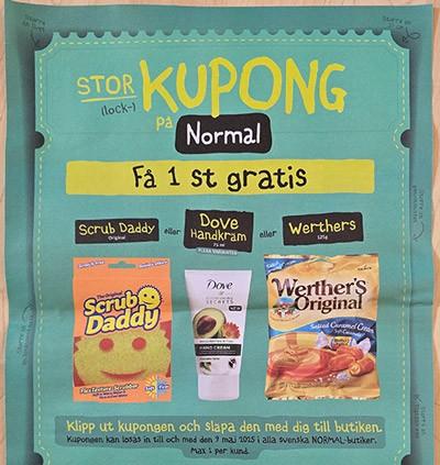 Få en gratis gåva från Normal