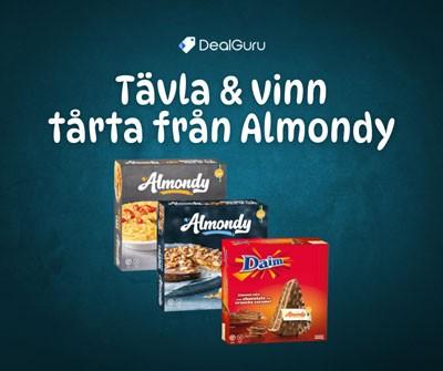 Onsdagstävling: Vinn en tårta från Almondy