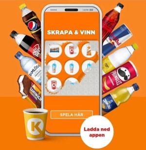 Circle K spel - skrapa & vinn