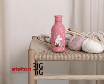 Termosar & vattenflaskor från Stelton - upp till 70% rabatt