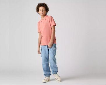 Parachute cargobyxor i denim för tonåringar