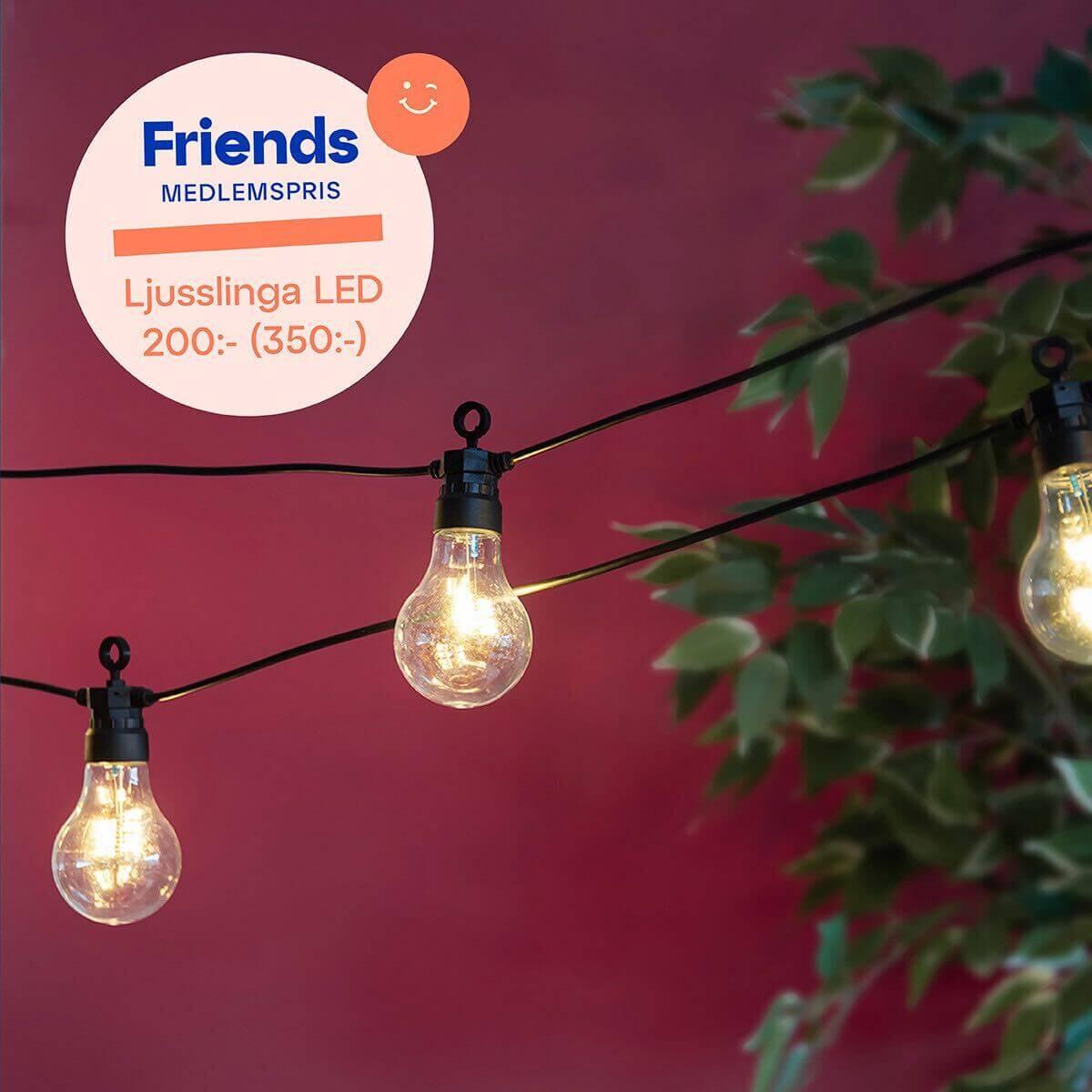 Ljusslinga LED endast 200 kr - Lagerhaus