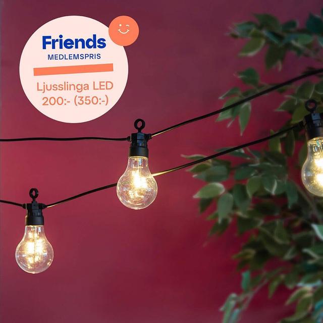 Ljusslinga LED endast 200 kr - Lagerhaus