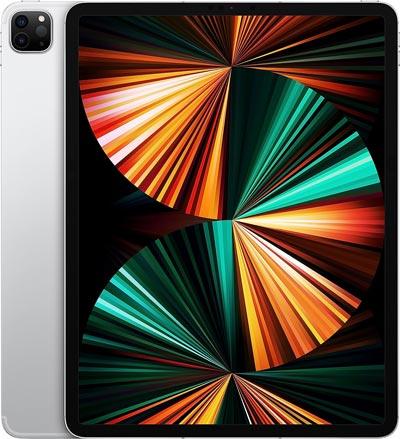 Apple 2021 iPad Pro (12,9-tums, med Wi-Fi + Cellular, 2 TB) - silver (femte generationen)