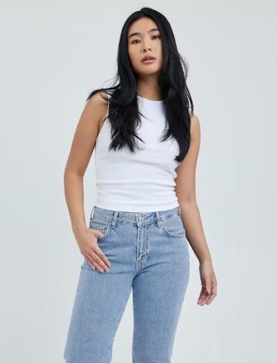 Blå Low Straight 550 jeans - Bik Bok