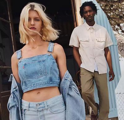 10% rabatt + fri frakt på din första beställning från Levi's
