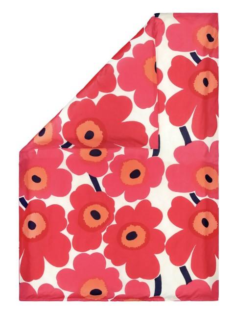Bra rabatt på Unikko påslakan från Marimekko