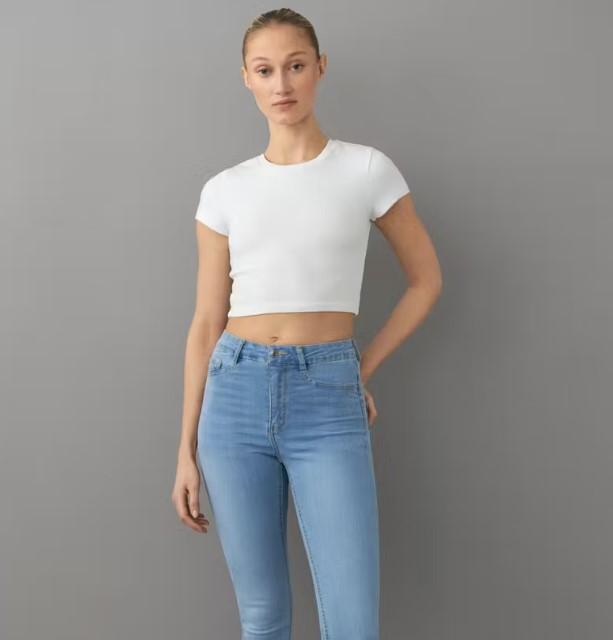 Molly high waist jeans - Rea hos Gina Tricot