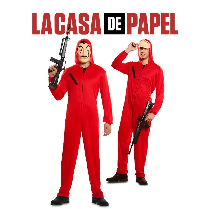 La Casa de Papel - Dräkt med mask