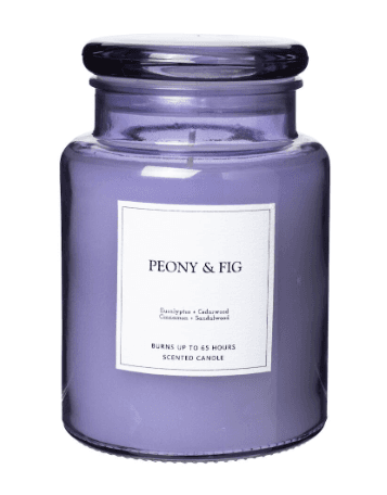 50% rabatt på Doftljus Elise - Peony & Fig - Rusta