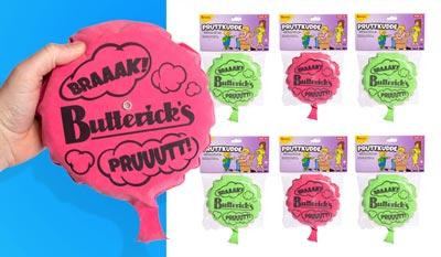 20% rabatt på pruttkuddar hos Butterick's