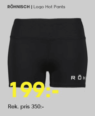 RÖHNISCH Logo Hot Pants | Stadium Outlet