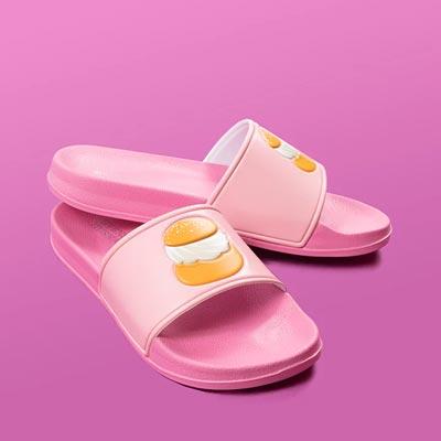 Snygga rosa semla tofflor från Svensk Husman