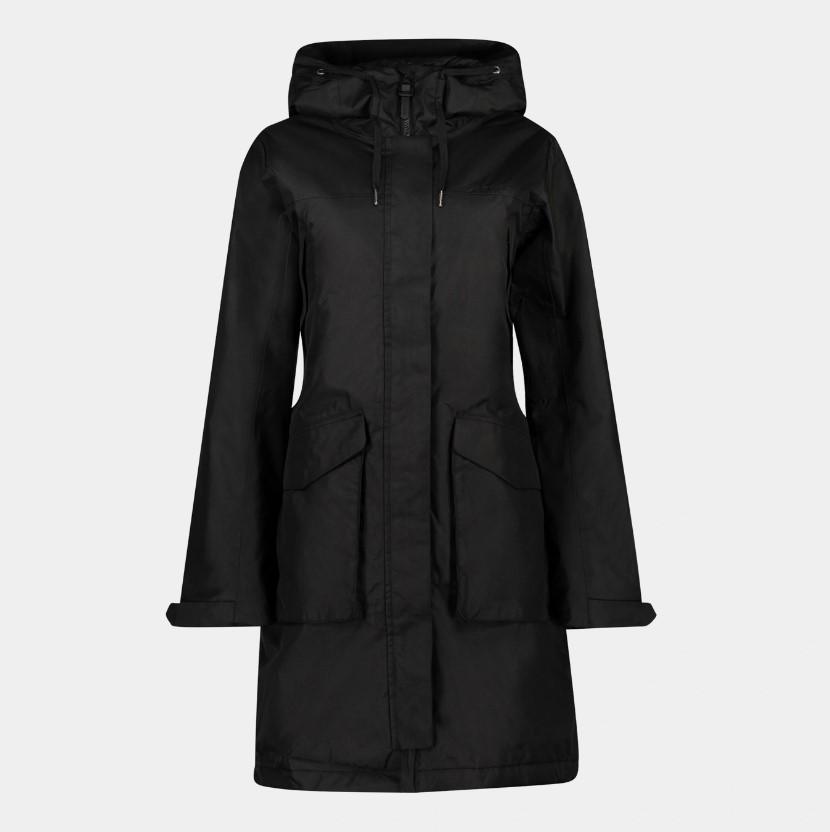 Svart Tretorn Louise Parka till dam