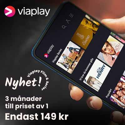 Viaplay Film & Serier - 3 månader till priset av 1