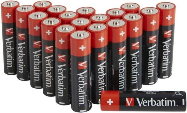 Verbatim Premium AA Alkaliska Batterier 20-Pack